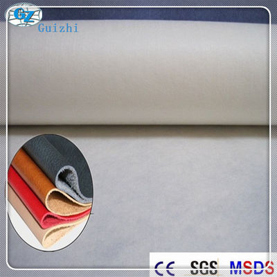 폴리에스테 나일론 Microfiber 짠것이 아닌 합성 가죽 직물 원료