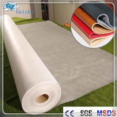 폴리에스테 나일론 Microfiber 짠것이 아닌 합성 가죽 직물 원료