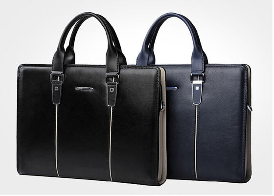 튼튼한 어깨 벨트를 가진 가죽 남성 사업 서류 가방 Satchel 핸드백