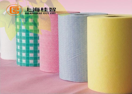 물결친 폴리에스테 spunlace 닦음 목록 비스코스 spunlace 닦음 목록 부엌 청소는 가구 청소 피복을 닦습니다