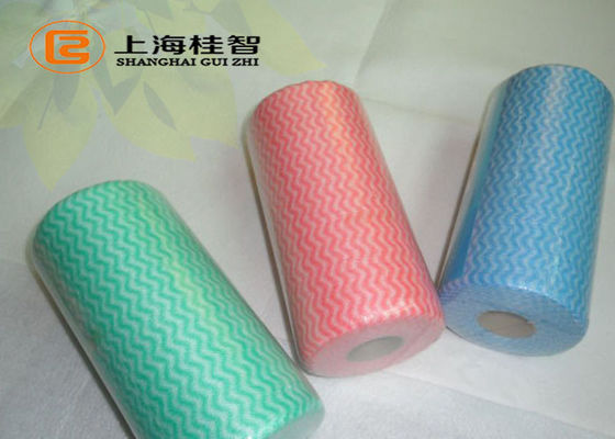 물결친 폴리에스테 spunlace 닦음 목록 비스코스 spunlace 닦음 목록 부엌 청소는 가구 청소 피복을 닦습니다