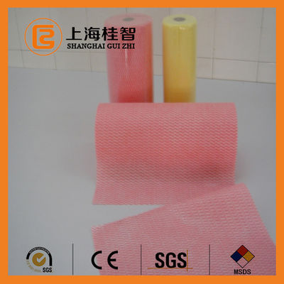 유리, 35GSM-100GSM를 위한 비스코스 폴리에스테 비 길쌈된 청소 피복