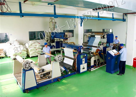 플라스틱 LDPE/LDPP 박판 코팅 기계 150mm/min 240 kg/h
